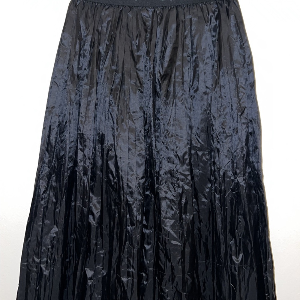 Black Adidas Pleated Skirt